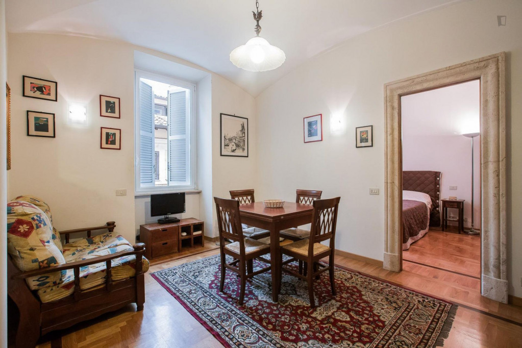 Enjoyable 1-bedroom apartment near Castel Sant'Angelo