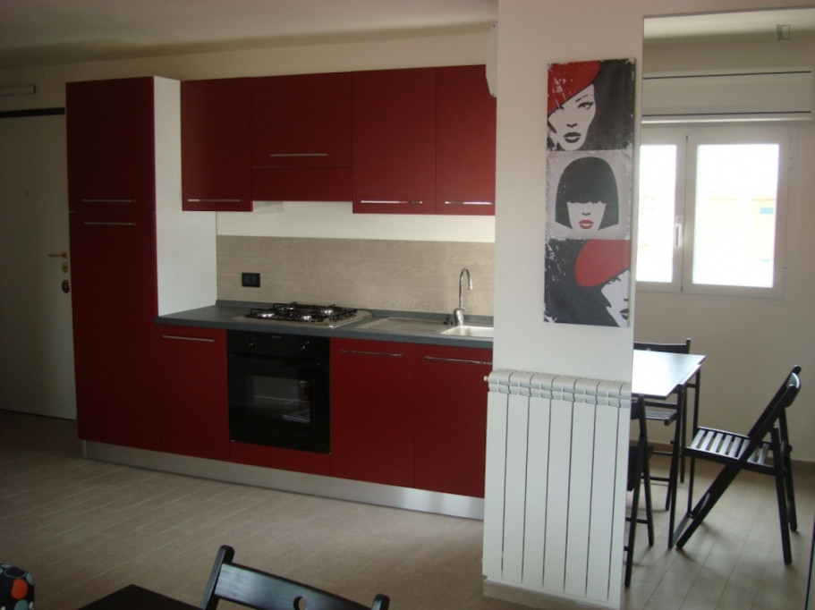 Pleasant studio apartment in Ostia