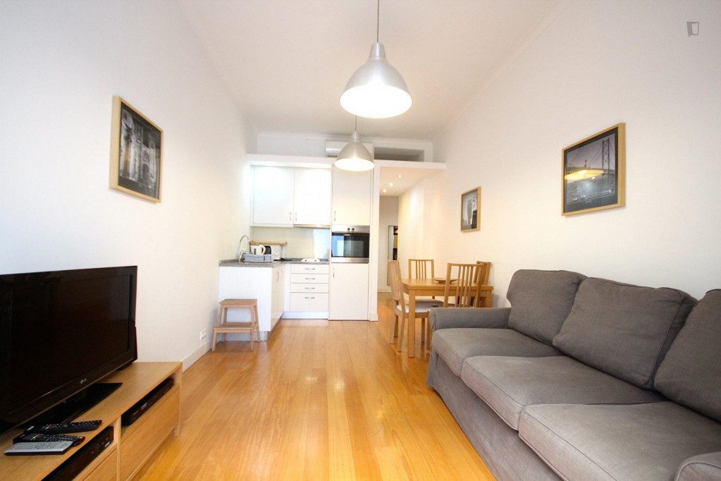 1-Bedroom apartment in trendy Lisbon's downtown area