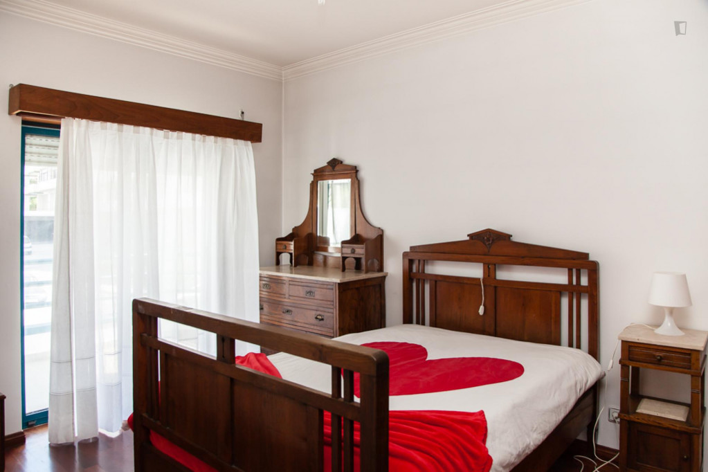 Cute double bedroom close to Universidade de Coimbra