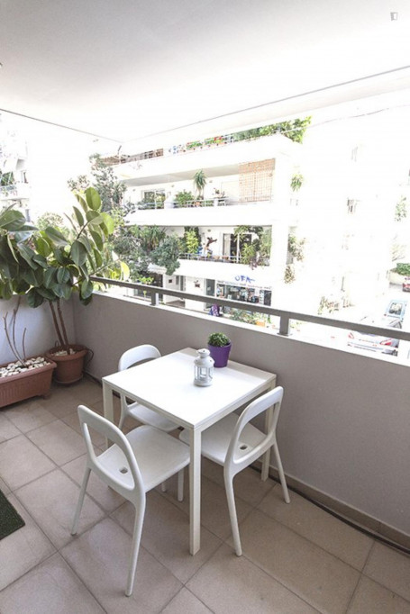 Cool 1-bedroom apartment in the Acropolis area