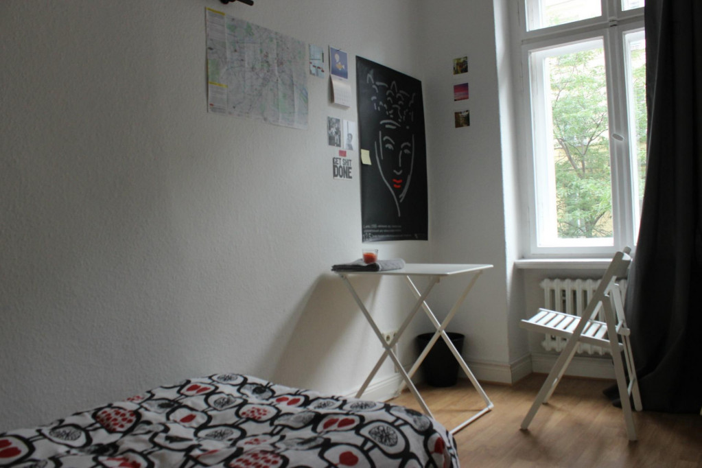 Snug single bedroom in a flat to share in Moabit