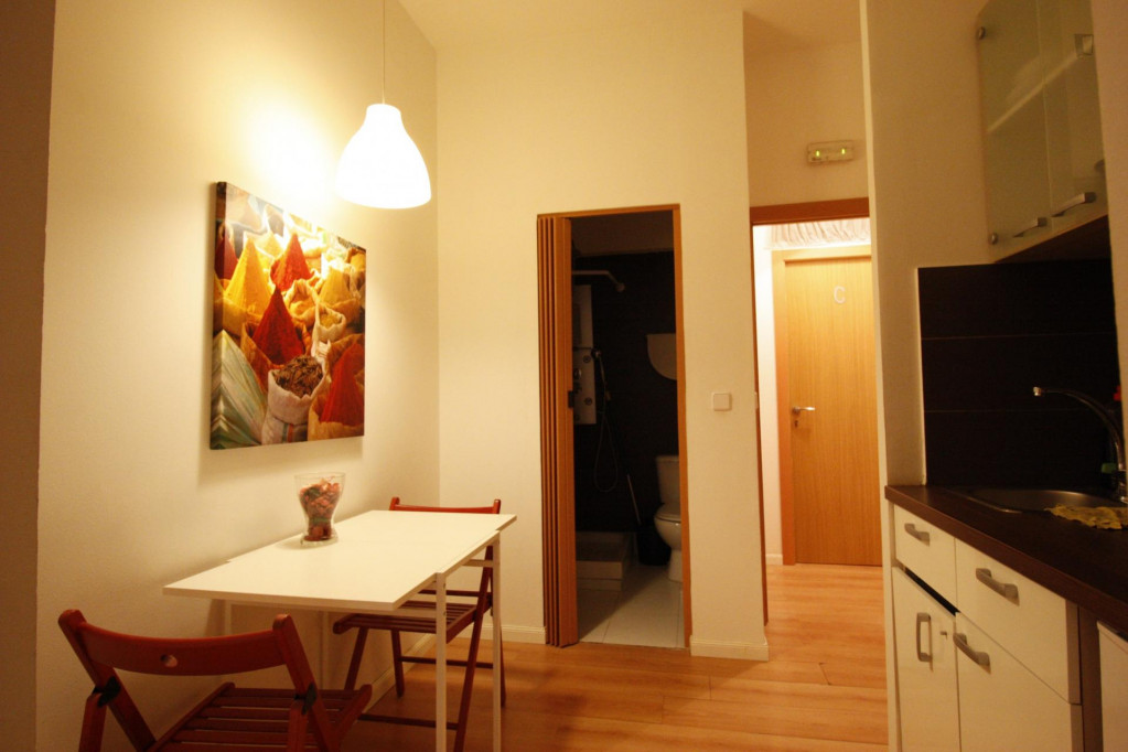 Pleasant one-bedroom apartment in central Letras