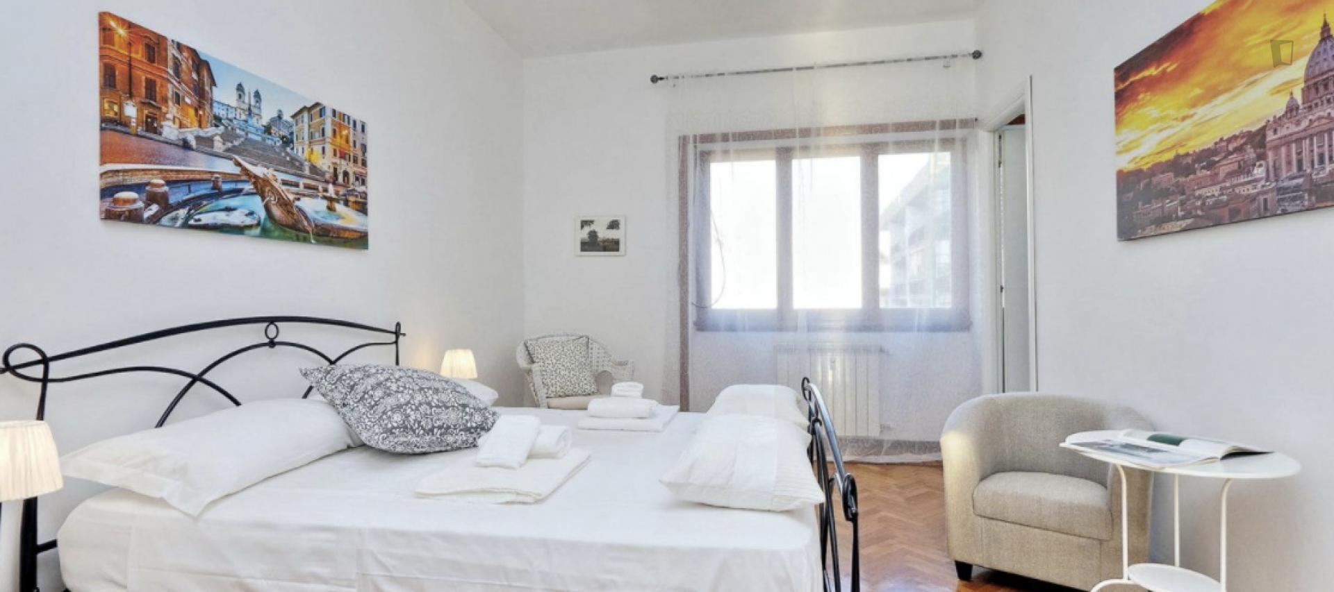 Stupendous 4-bedroom apartment near the Furio Camillo ...