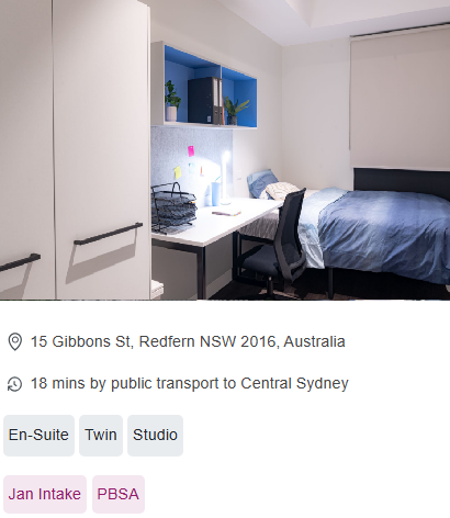 Y Suites on Gibbons 2+ Bedroom Shared Housing in Sydney