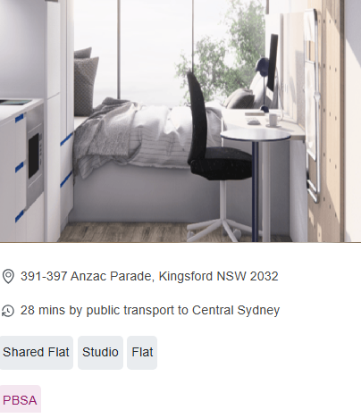 Scape Kingsford 2+ Bedroom Shared Housing in Sydney