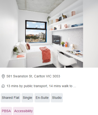  Scape Carlton Wheelchair Accessible Student Accommodation in Melbourne