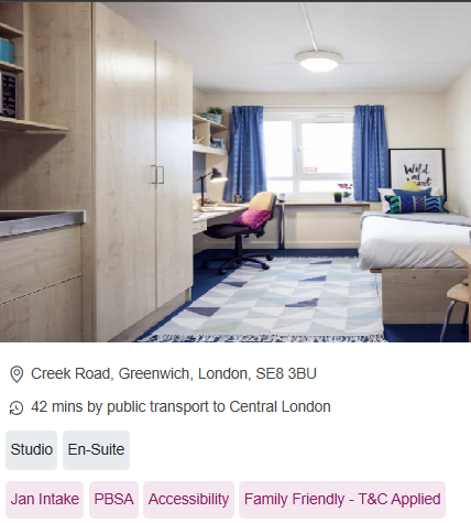 McMillan Residence - Flexible Tenancies Student Accommodation in London City Centre