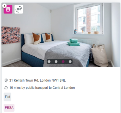 Camden Town Student Accommodation in London City Centre