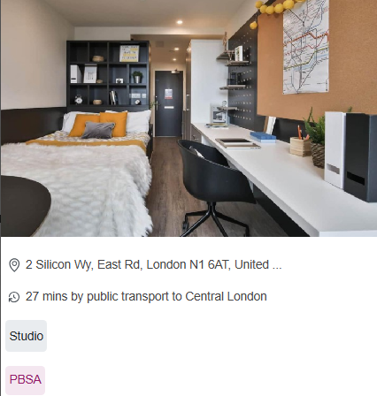 IQ Shoreditch - Flexible Tenancies Student Studio Room in London