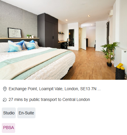 Vita Lewisham Exchange Private Student Accommodation in London