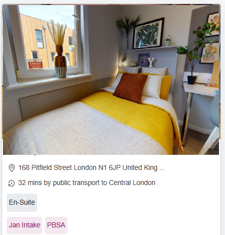 Drapery Place 2+ Bedroom Student Accommodation in London