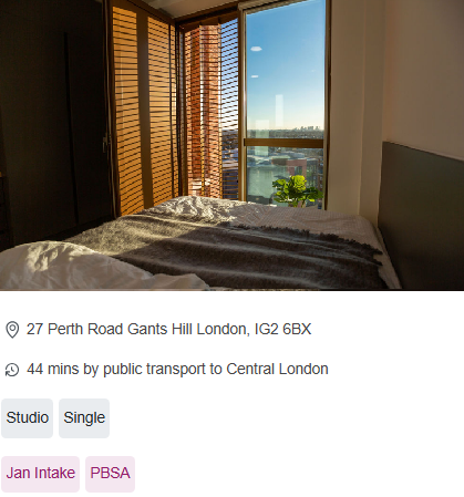 The Valentine Single-Room Student Accommodation in London