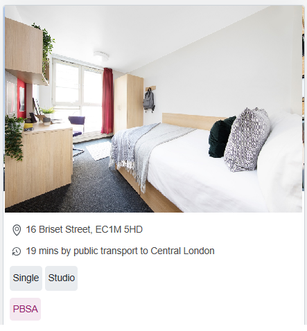 Romano Court Single-Room Student Accommodation in London