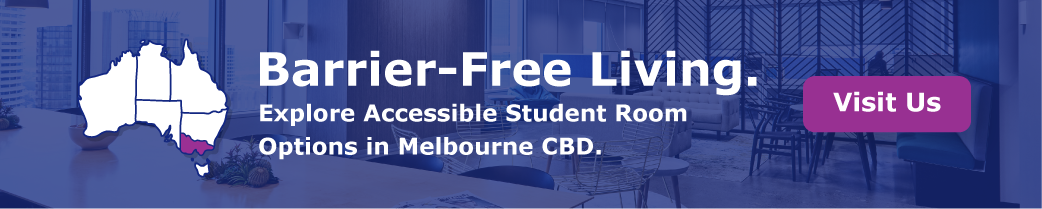   “Barrier-Free Living. Explore Accessible Student Room Options in Melbourne CBD.”