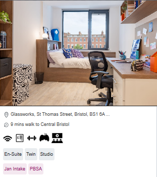 Glassworks Cheap and Affordable Student Accommodation in Bristol