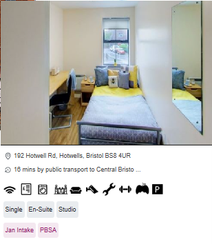 Hotwells House Furnished Student Accommodation in Bristol