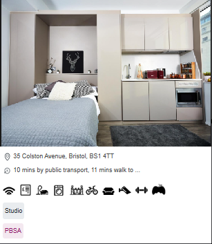 Zed Alley Furnished Student Accommodation in Bristol