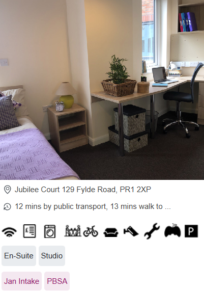 Jubilee Court Cheap and Affordable Student Accommodation in Preston